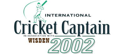 International Cricket Captain 2002 logo for Playstation